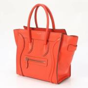 Pre-owned Leather celine-bags Celine Vintage , Orange , Dames