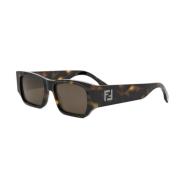 Stijlvolle Schoudertas Fendi , Brown , Unisex