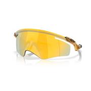 Sportieve zonnebril met uniek ontwerp Oakley , Yellow , Unisex