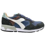 Trident Suede Sneakers in Grijs Diadora , Multicolor , Heren