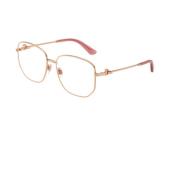 Vierkant Frame Ultra-Vrouwelijke Bril Dolce & Gabbana , Pink , Dames