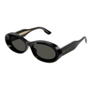 Stijlvolle zonnebril voor dagelijks gebruik Gucci , Black , Unisex