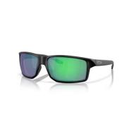 Sportieve zonnebril met uniek ontwerp Oakley , Black , Unisex