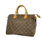 Pre-owned Canvas handbags Louis Vuitton Vintage , Brown , Dames