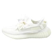 Witte Boost Sneakers met Mesh-accenten Yeezy , White , Dames