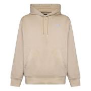 Beige hoodie met geborduurd logo The North Face , Beige , Heren