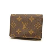 Pre-owned Fabric wallets Louis Vuitton Vintage , Brown , Dames