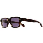 Havana Acetaat Zonnebril Cutler And Gross , Purple , Unisex