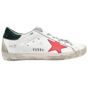 Rode Ster Superstar Sneakers Golden Goose , White , Dames