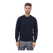 Blauwe Cashmere Trui Regular Fit Hugo Boss , Blue , Heren