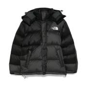 Zwarte jas met volledige rits en capuchon The North Face , Black , Her...