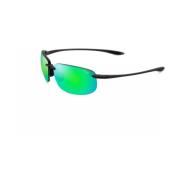 Stijlvolle zonnebril voor buitenactiviteiten Maui Jim , Black , Unisex