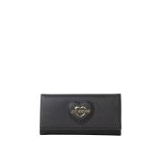 Zwarte Portemonnees voor Vrouwen Love Moschino , Black , Dames