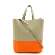 Pre-owned Leather celine-bags Celine Vintage , Beige , Unisex