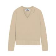 Stijlvolle Sweaters Collectie MC2 Saint Barth , Brown , Dames