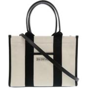 Pre-owned Canvas balenciaga-bags Balenciaga Vintage , Beige , Dames