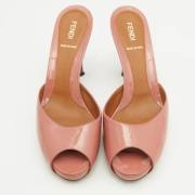 Pre-owned Fabric sandals Fendi Vintage , Pink , Dames