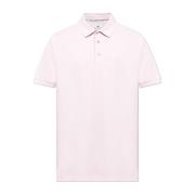 Polo met geborduurd logo Etro , Pink , Heren