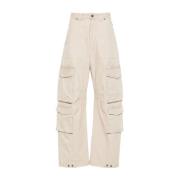 Stijlvolle Broek voor een Modieuze Look Golden Goose , Beige , Heren