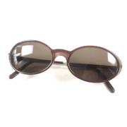 Pre-owned Canvas sunglasses Cartier Vintage , Brown , Heren