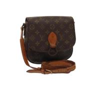 Pre-owned Canvas louis-vuitton-bags Louis Vuitton Vintage , Brown , Da...