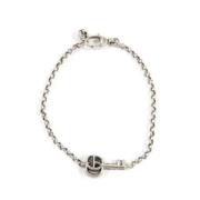 Pre-owned Metal bracelets Gucci Vintage , Gray , Dames