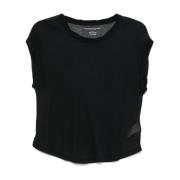 Zwarte Sweater Collectie Majestic Filatures , Black , Dames