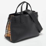 Pre-owned Canvas totes Burberry Vintage , Black , Dames