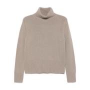 Grijze Sweater Collectie Allude , Gray , Dames