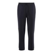 Navy Blue Olsen Broek Regular Fit MC2 Saint Barth , Blue , Heren