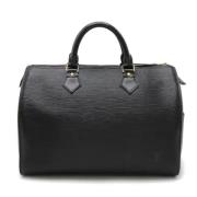 Pre-owned Leather louis-vuitton-bags Louis Vuitton Vintage , Black , D...