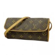 Pre-owned Fabric louis-vuitton-bags Louis Vuitton Vintage , Brown , Da...