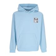 Iconische Lichtgewicht Hoodie Hemelsblauw Obey , Blue , Heren