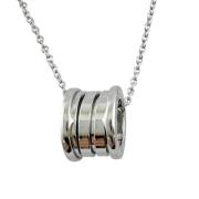 Pre-owned White Gold necklaces Bvlgari Vintage , Gray , Dames