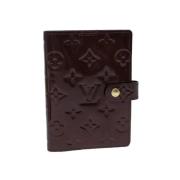 Pre-owned Leather wallets Louis Vuitton Vintage , Brown , Dames