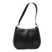 Pre-owned Leather shoulder-bags Salvatore Ferragamo Pre-owned , Black ...