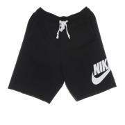 Franse Terry Trainingspak Shorts Lichtgewicht Blauw Nike , Black , Her...