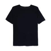 Blauwe T-shirts en Polos Roberto Collina , Blue , Heren