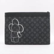 Pre-owned Canvas louis-vuitton-bags Louis Vuitton Vintage , Black , He...