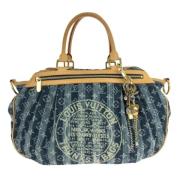 Pre-owned Canvas louis-vuitton-bags Louis Vuitton Vintage , Blue , Dam...