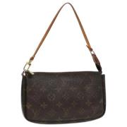 Pre-owned Canvas louis-vuitton-bags Louis Vuitton Vintage , Brown , Da...