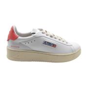 Dallas Low Dames Leren Sneakers Autry , White , Dames