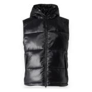 Gewatteerd Dexter Gilet voor Mannen Save The Duck , Black , Heren