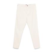 Beige Corduroy Broek Tommy Hilfiger , Beige , Heren