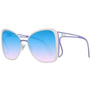 Crème Vlinder Zonnebril Verlooplens Emilio Pucci , Blue , Dames