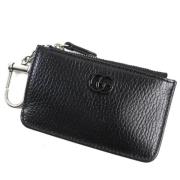 Pre-owned Leather wallets Gucci Vintage , Black , Heren