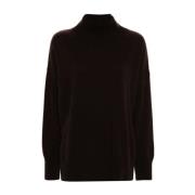 Ebony Sweaters voor Mannen Roberto Collina , Brown , Dames