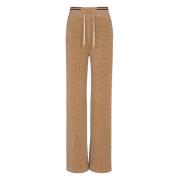 Beige Broek Balmain , Beige , Dames