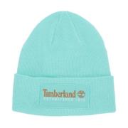 Vintage Beanie Holiday Teal Hat Timberland , Green , Heren