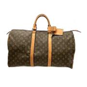 Pre-owned Canvas louis-vuitton-bags Louis Vuitton Vintage , Brown , Da...